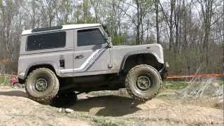 Land Rover Defender 90 pista trial Bosconero