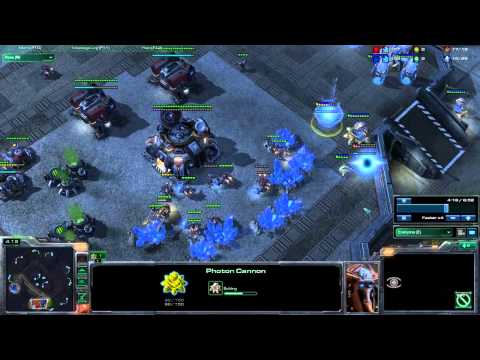 Starcraft 2 Protoss Canon Rush Cheese - How to Stop it