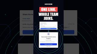 Invite your whole team with one link | NocoDB