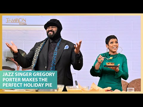Grammy- Winning Jazz Singer Gregory Porter Makes the Perfect Holiday Pie