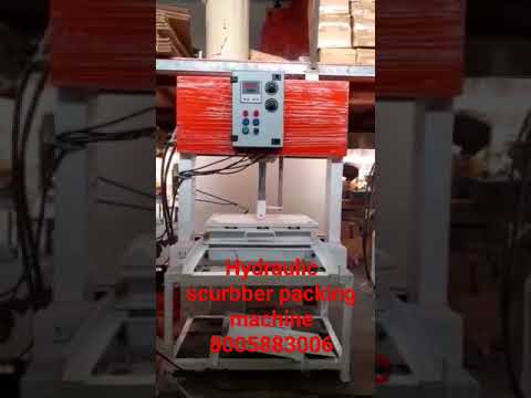 Hydraulic Scrubber Packing Machine