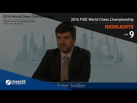 2016 FIDE World Chess Championship - Highlights - Game 9