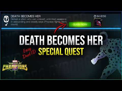 Death Becomes Her - Special Quest -Easy Duel ID - MCOC • Marvel Contest of Champions