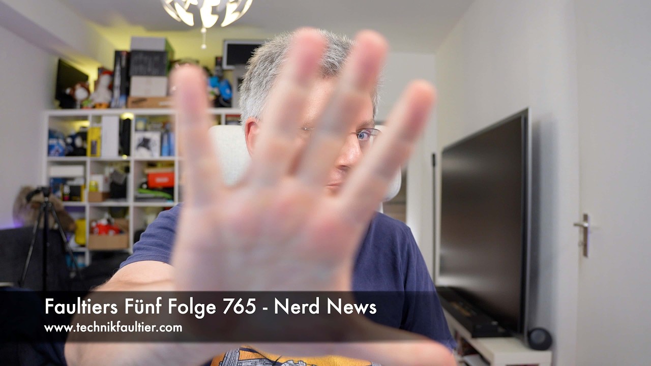 Faultiers Fünf Folge 765 - Nerd News