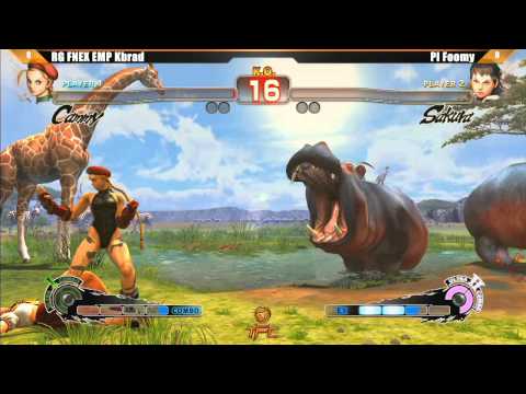 SSF4 AE2012 Top 8 RG FNEX EMP KBrad vs PI Foomy - The Fall Classic Tournament