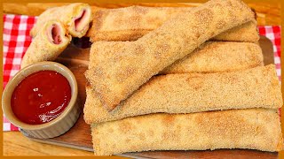 Como Fazer um Salgado Simples e Delicioso com Massa de Pastel: A Receita do Cigarette de Presunto e Queijo Como Fazer um Salgado Simples e Delicioso com Massa de Pastel: A Receita do Cigarette de Presunto e Queijo