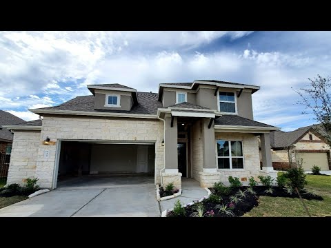 What house can I build for 350k? |  Texas House Tour | Houston Real Estate | Princeton Homes