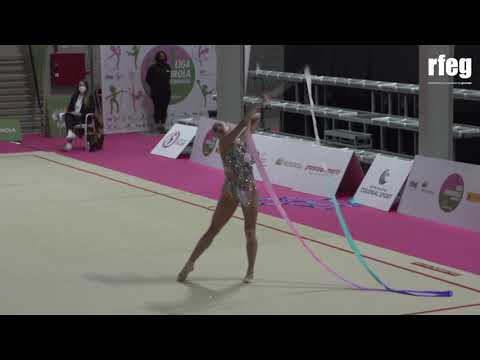 Natalia García exhibición cinta 1ª fase Liga Iberdrola GR Valencia 2021