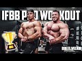 PRO WORKOUT W/ BRETT WILKIN AT REVIVE GYM!!
