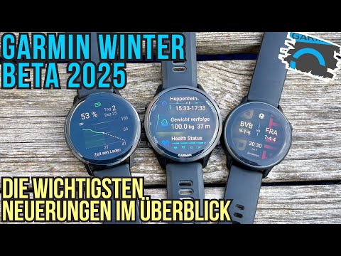 Garmin Winter Update 2025 - Fenix 8, Forerunner 970, Enduro 3, Venu 4 & mehr!