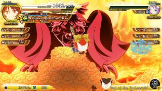 Touhou - Genso Wanderer Reloaded: Original Okuu in one run. Without Melded Weapon & Armor.