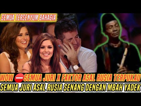 WOW😮⛔Semua Juri X FAKTOR Asal Rusia Terpukau Ketika Melihat Penampilan Mbah Yadek🚫PARODI