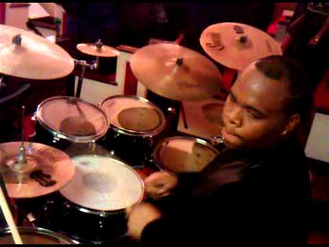 Byron Carter on set "Having Fun"