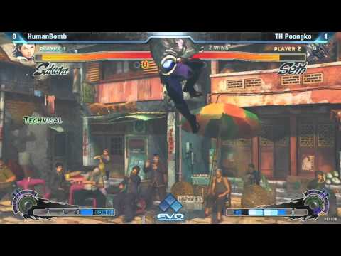 [EVO 2012 SSFIV AE Top 32] HumanBomb (Sakura) vs TH Poongko (Seth)