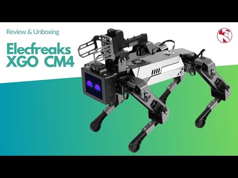 YouTube Thumbnail for XGO CM4 Robot dog Unboxing & Live stream hangout