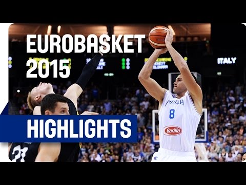 Italy v Germany - Group B - Game Highlights - EuroBasket 2015