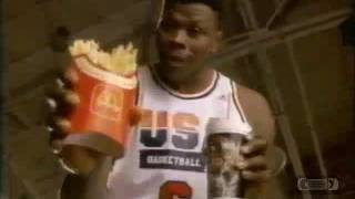 Michael Jordan | McDonald's 1992 Dream Team Cups | Television Commercial | Ewing Mullen