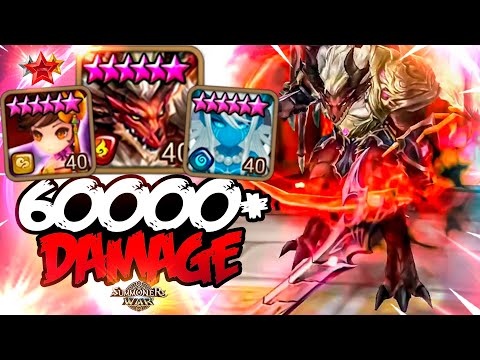His DERAGRON HITS LIKE A TRUCK - Summoners War
