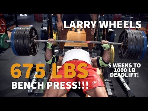 675LBS/307KG BENCH PRESS PR