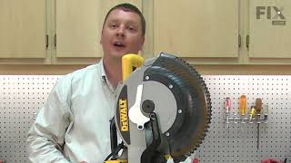 DeWALT Miter Saw Repair - How to Replace the Locking Pin