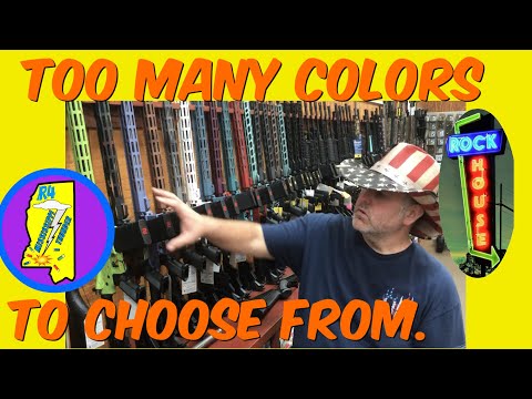 Colorful AR (Armalite) Rifles from Great Lakes Firearms and Wise Armament at Rock House Gun \u0026 Pawn