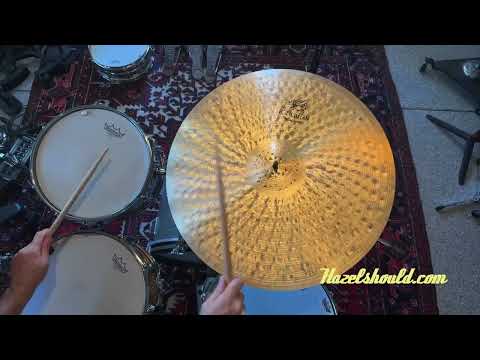 Zildjian K CONSTANTINOPLE LIGHT RIDE 22” SIZZLE PERFECT Ultra WARM! Crashable! Collectible! 2286 g image 8