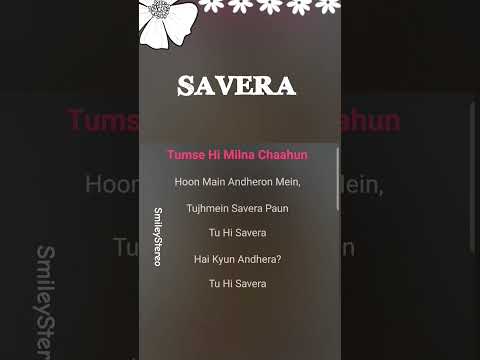 Savera (Lyrics) - Iqlipse Nova, Anubha Bajaj | #love #songs #lovesongs