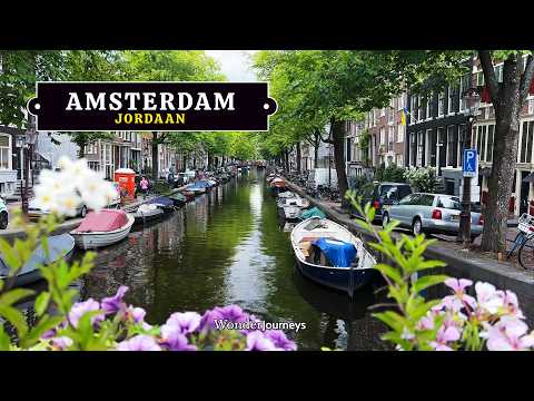 Is this the Authentic Amsterdam? 🇳🇱 Jordaan [4k]