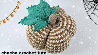 Tuto halloween : une citrouille amigurumi au crochet 