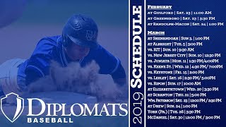 2019 F&amp;M Baseball Season Preview