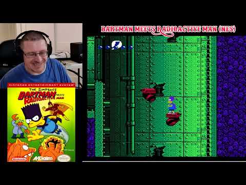Real Time Playthrough: Bartman Meets Radioactive Man (NES)