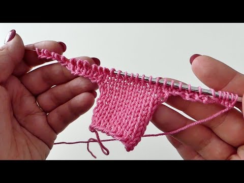 add additional stitches to your knits at the beginning of a row