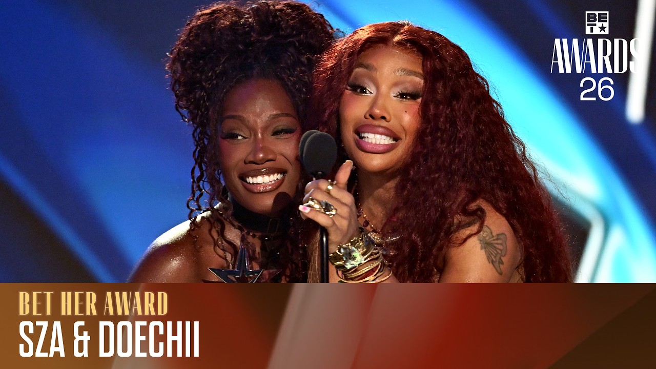 SZA & Doechii Win the BET Her Award for "Girl, Get Up" | BET Awards '26
