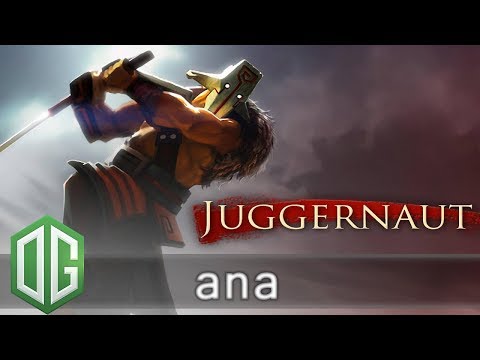 OG.Ana Juggernaut Gameplay - Ranked Match - OG Dota 2.