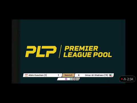 Albin Ouschan great break at Premier League Pool