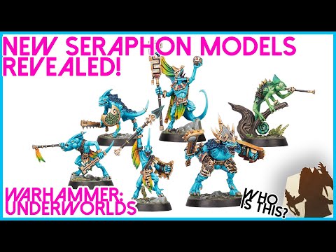 NEW Seraphon Models for Age of Sigmar and Warhammer Underworlds Revealed