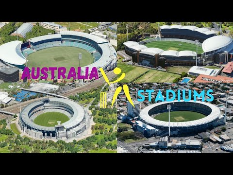 T20 World Cup 2022 Stadiums Drone View | Australian Cricket Stadiums Drone View