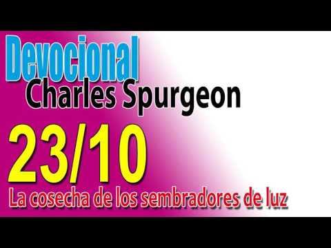 Devocional Charles Spurgeon 23/10 - La cosecha de los sembradores de luz