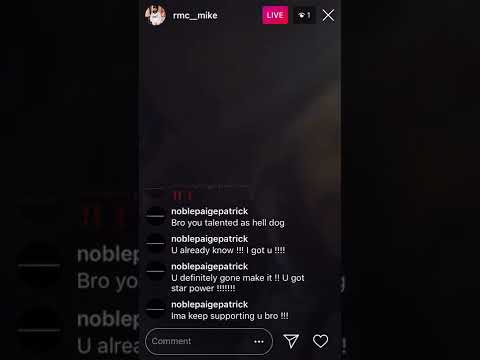 Rmc mike Instagram live