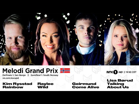 Melodi Grand Prix 2020 | Delfinale 1 // Semifinal 1 | Sør-Norge // South Norway | NRK 1 | 720p50