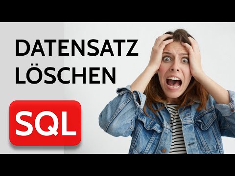 Wie lösche ich Datensätze in SQL? DELETE FROM Befehl