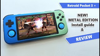 Retroid Pocket 3 Plus Metal edition installation & review