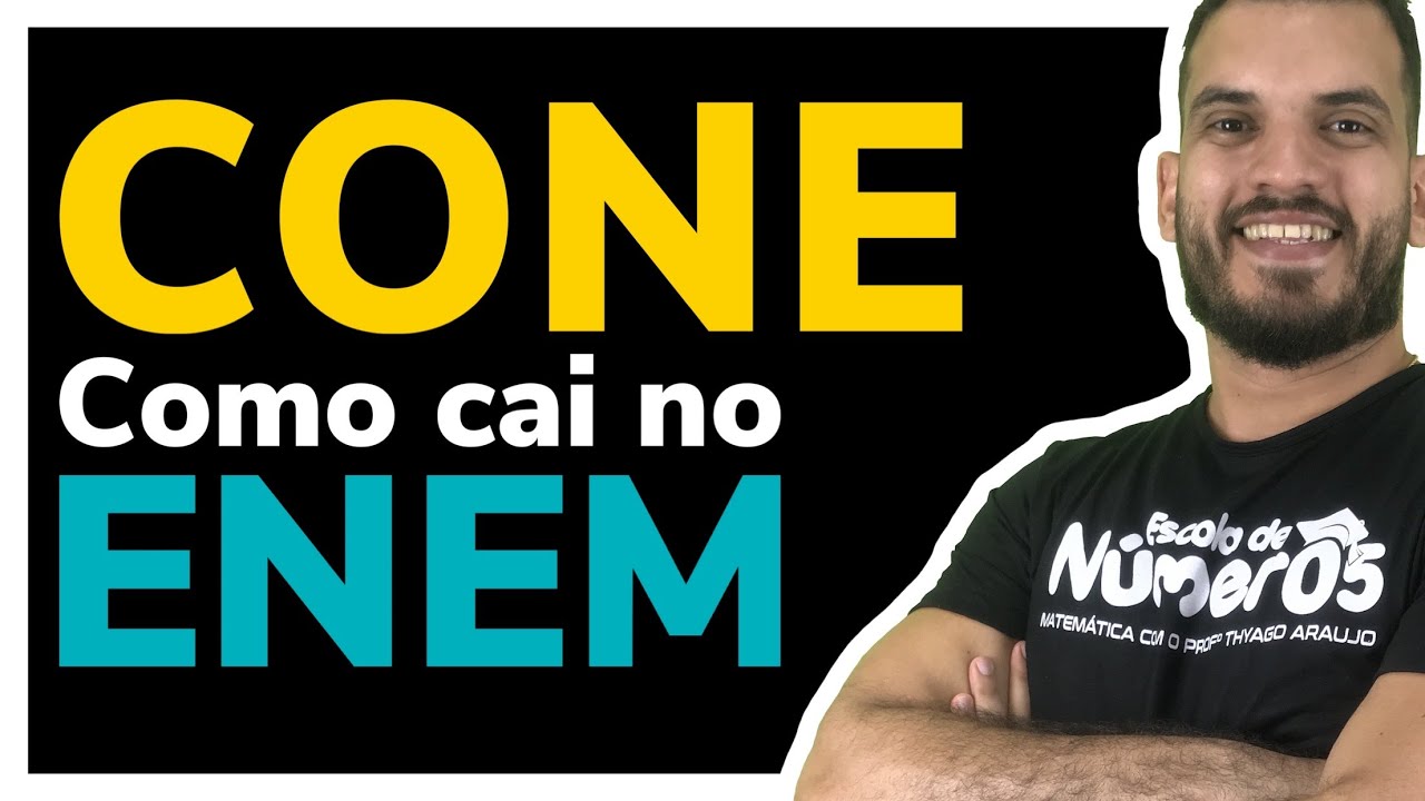 Cone no ENEM | Exercícios resolvidos de Geometria Espacial