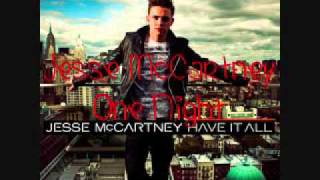 Jesse McCartney ONE NIGHT new song December, 2010 LYRICS