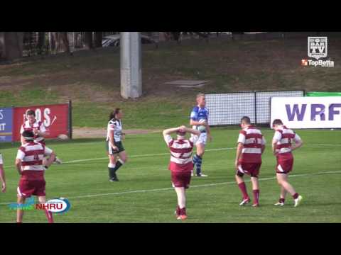 2016 NHRU - Round 6 - Premier 2 Highlights - Wanderers v University
