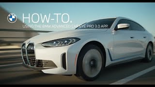 BMW How to Use BMW's Advanced Car Eye Pro 3.0 App
