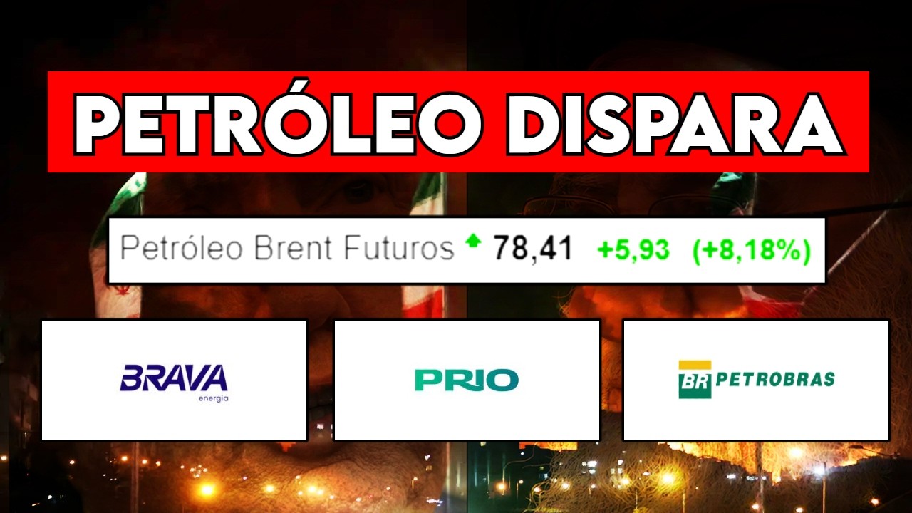 BRAV3, PRIO3 e PETR4: Empresas de Petróleo Vão Ganhar Muito Dinheiro com a Guerra