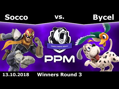 Big PPM X - Socco (Captain Falcon) Vs. Bycel (Dunk Hunt) - Winners Round 3