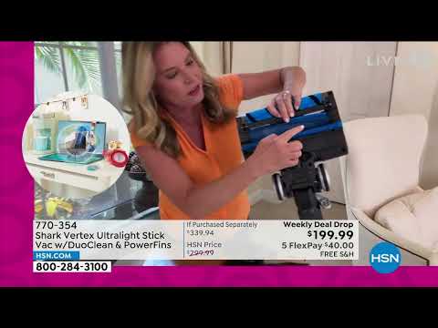 Shark Vertex Ultralight Stick Vacuum with DuoClean   Pow...