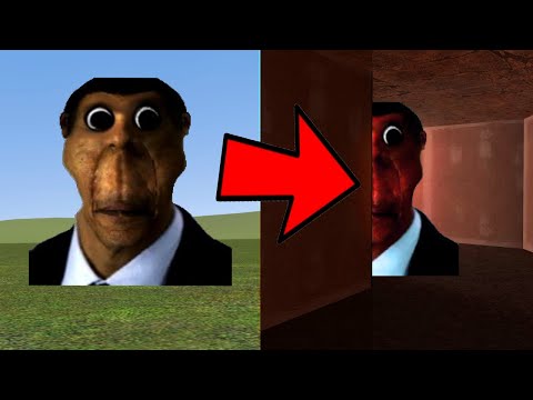 RUNNING FROM OBUNGA NEXTBOT - Garry's mod Sandbox